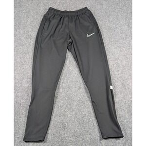 Nike Dri‎ Fit Academy Soccer Pants Womens Small Black Zipper Ankle